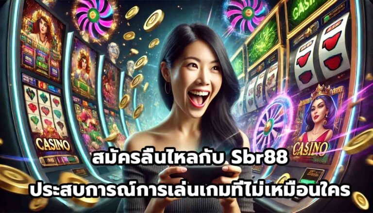สมัครลื่นไหลกับ Sbr88 ประสบการณ์การเล่นเกมที่ไม่เหมือนใคร-9