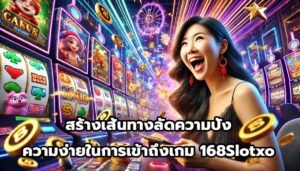 สร้างเส้นทางลัดความปัง ความง่ายในการเข้าถึงเกม 168Slotxo-13