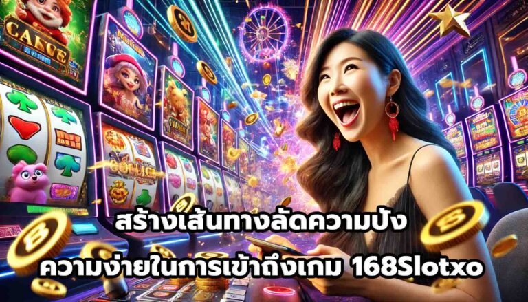 สร้างเส้นทางลัดความปัง ความง่ายในการเข้าถึงเกม 168Slotxo-13