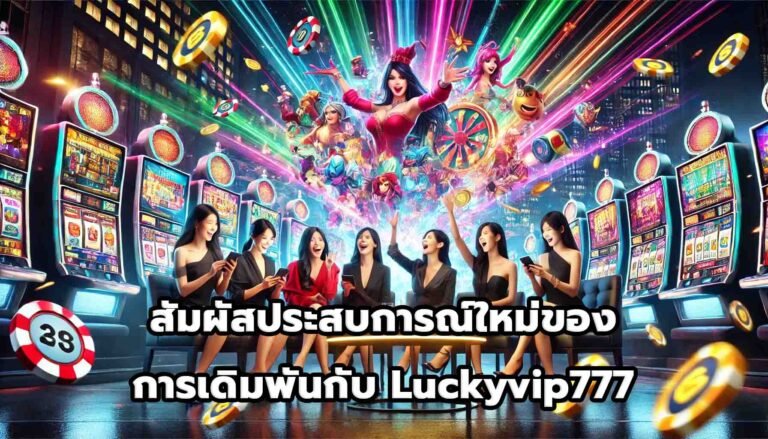 สัมผัสประสบการณ์ใหม่ของการเดิมพันกับ Luckyvip777-14