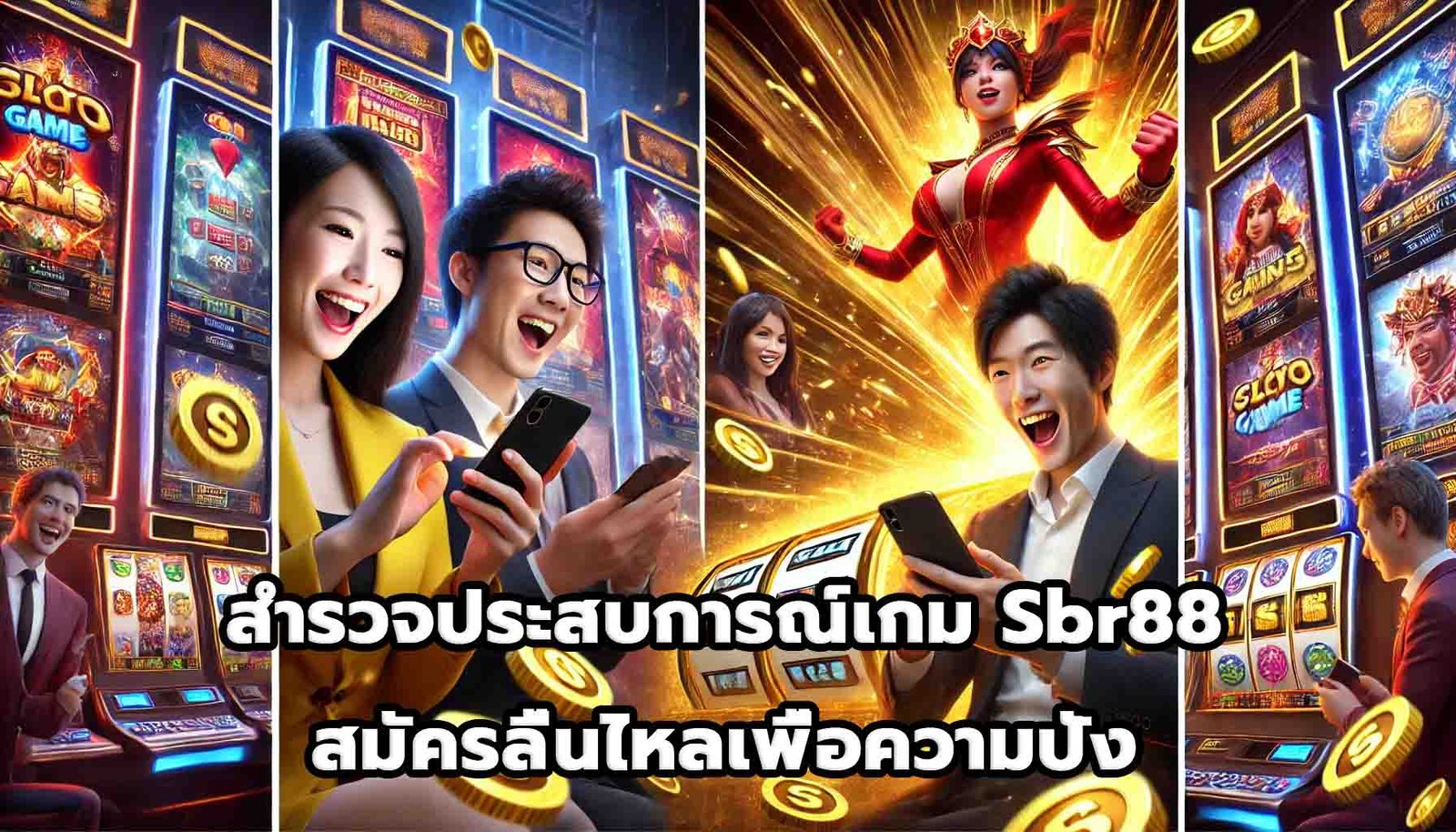 สำรวจประสบการณ์เกม Sbr88 สมัครลื่นไหลเพื่อความปัง-8